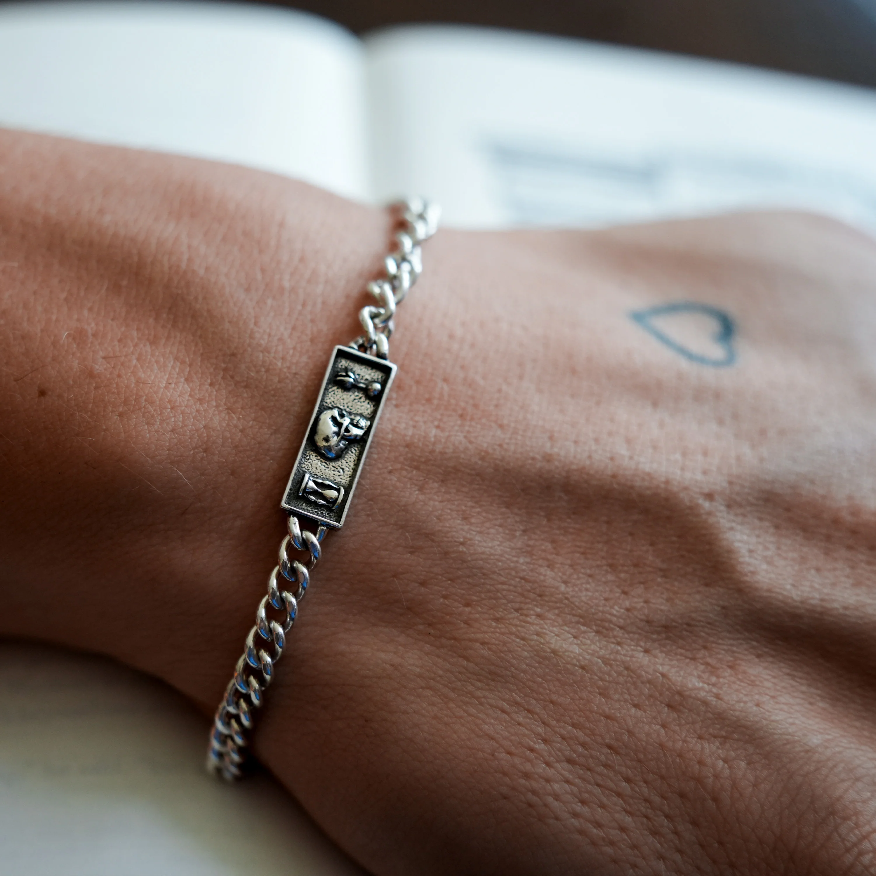 Memento Mori Premium ID Bracelet - Image 3