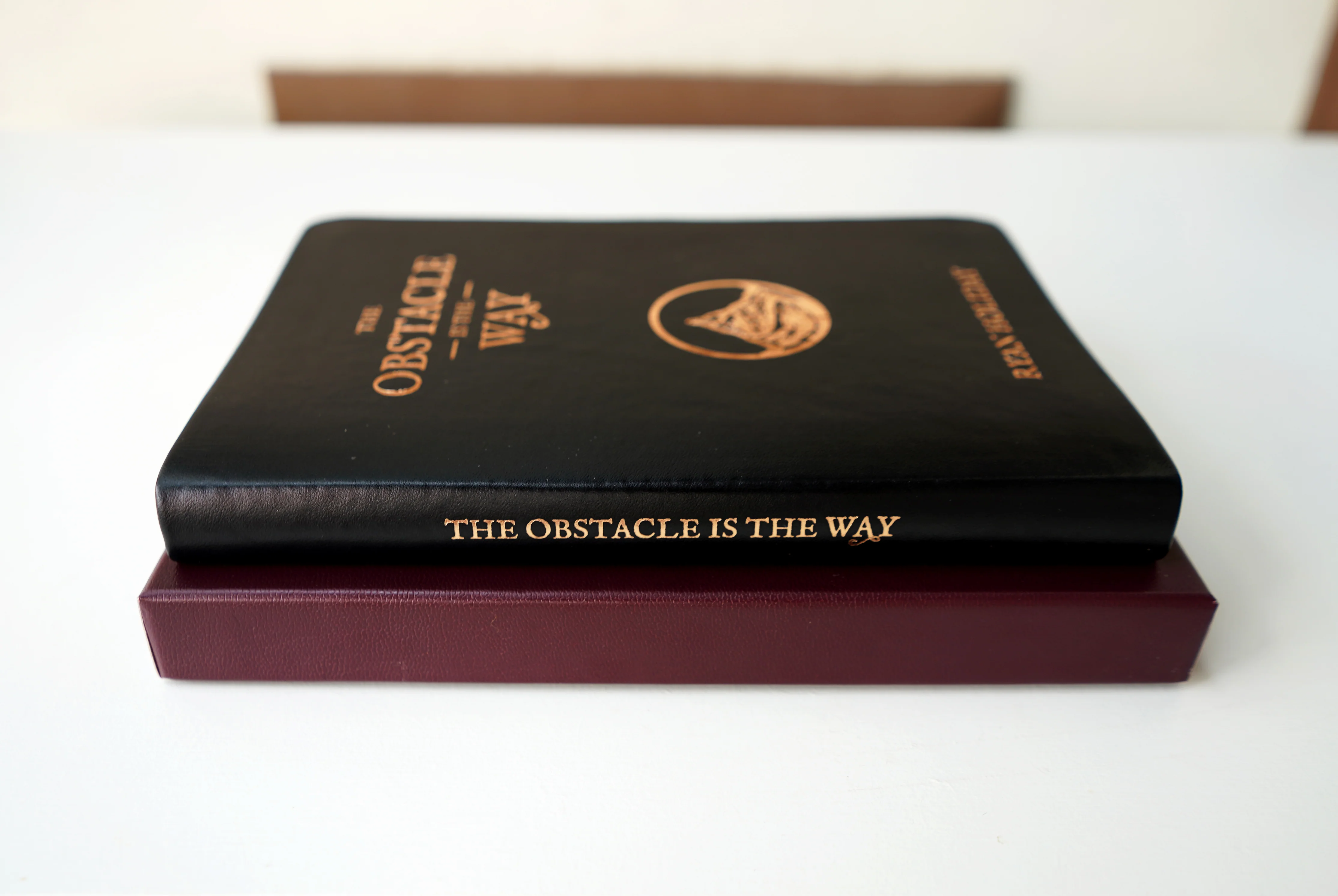 The Obstacle Is the Way (Leatherbound SIGNED EDITION) - Image 4